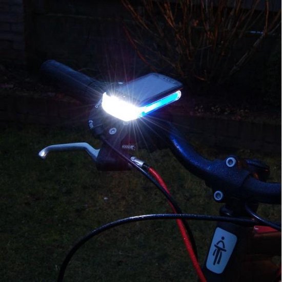 FYOS LED Fietslamp - Koplamp - Led - Batterij - Green Hybride — afbeelding 2