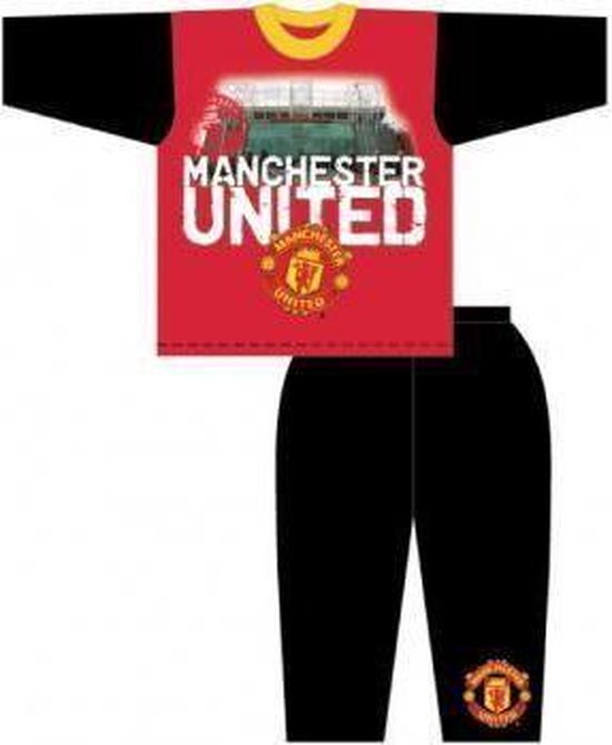 Manchester United Pyjama - Maat 128 - Rood