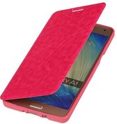 Easy Booktype hoesje voor Galaxy A7 Roze