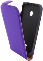 Mobiparts Premium Flip Case Huawei Ascend Y210D Purple