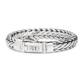 SILK Jewellery - Zilveren Armband - Zipp - 379.21 - Maat 21