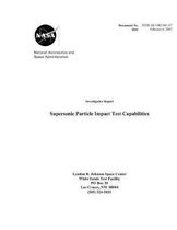 Supersonic Particle Impact Test Capabilities