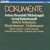Schumann: Klavierkonzert; Violinkonzert