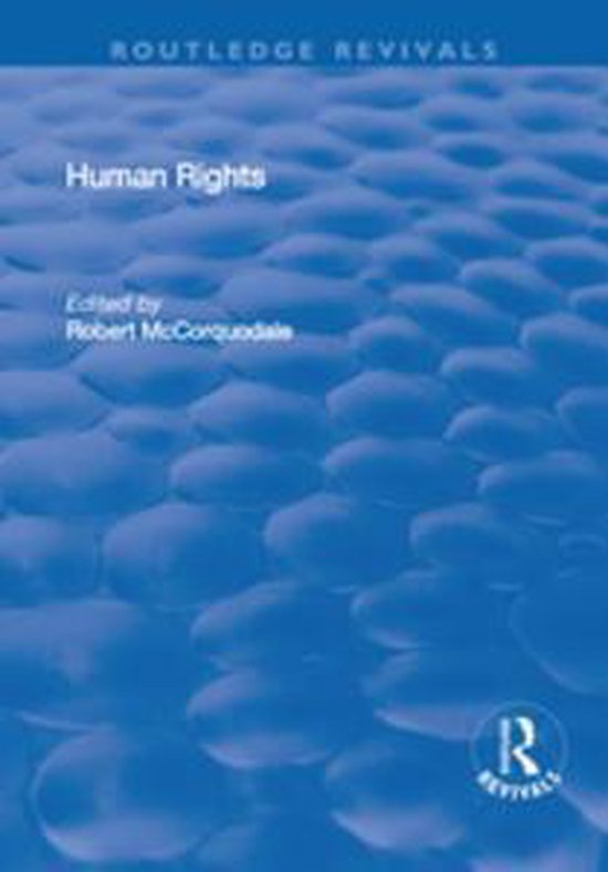 Routledge Revivals - Human Rights - cover