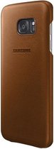 Samsung lederen cover - bruin - voor Samsung G930 Galaxy S7