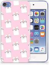 Geschikt voor iPod Touch 5 | 6 Uniek TPU Hoesje Sleeping Cats