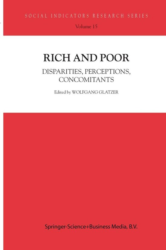 Social Indicators Research Series 15 Rich and Poor (ebook