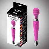 Power Escorts - Power Wand - Body Wand de Luxe / Massager - 12 Speed - groot Formaat 24 cm - Oplaadbaar - Speeltje voor Vrouwen - Body wand vibrator /Flexibele Kop - Trendy Design - BR124 - R