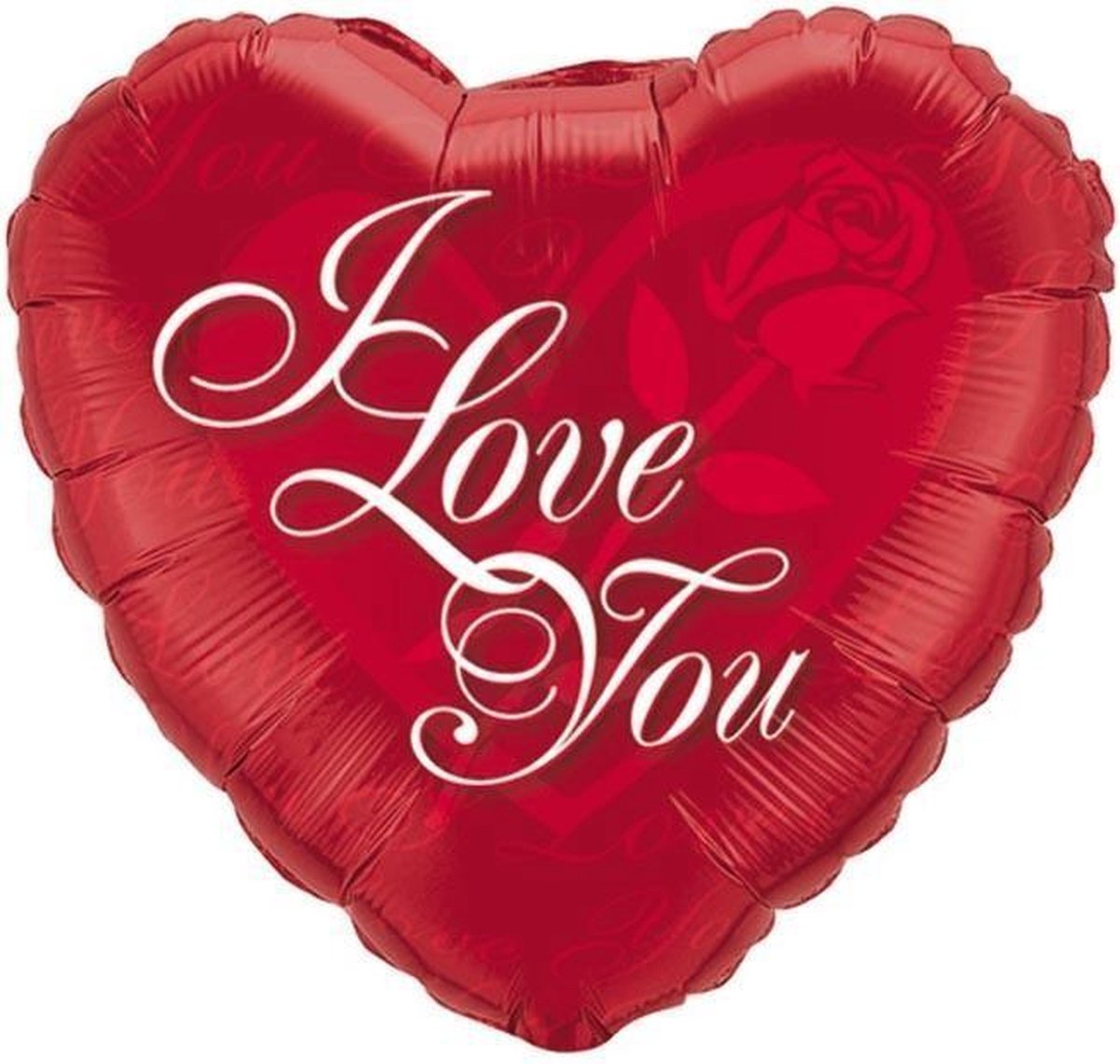 Qualatex - Folieballon hart I Love You