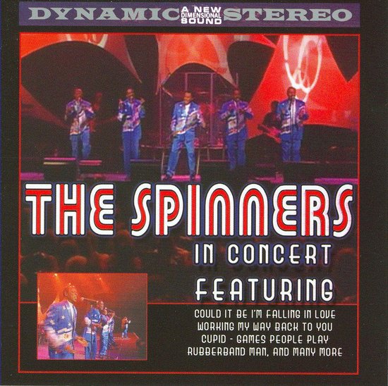 Spinners In Concert, The Spinners CD (album) Muziek