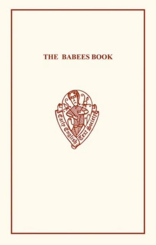 Early English Text Society Original Series-The Babees Book:  ... - cover