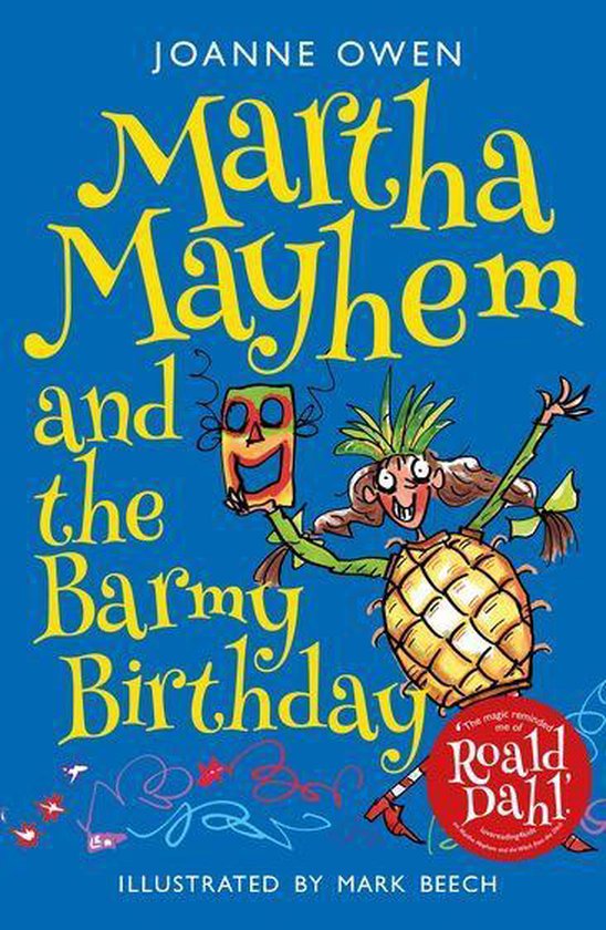 Martha Mayhem and the Barmy Birthday - cover