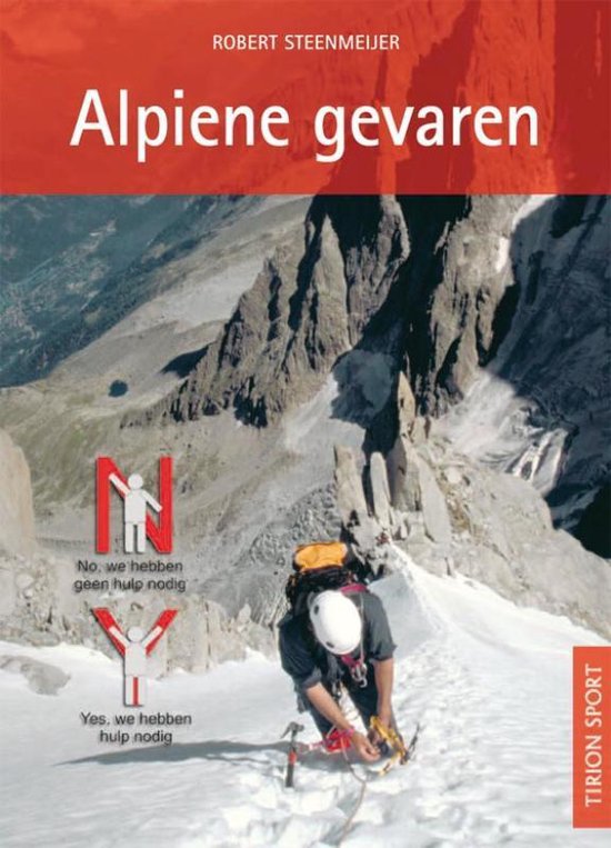 Cover van het boek 'Alpiene gevaren' van R. Steenmeijer