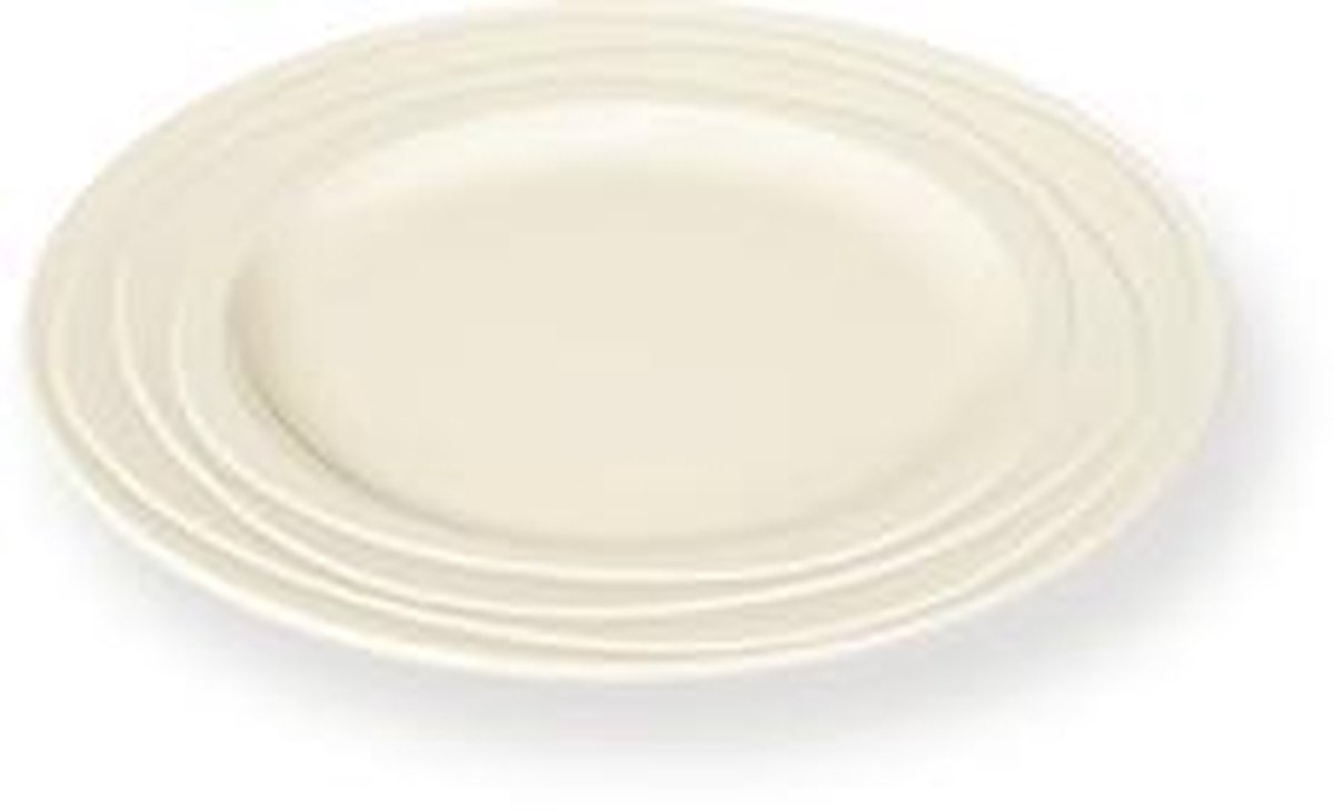 bol.com | Jamie Oliver Waves Dinerbord - 27 CM - Beige