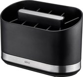 GEFU SMARTLINE Keukengereihouder – RVS Utensilhouder met 10 Vakken – Uitneembare Verdeling – Antislip – Keukenorganisatie