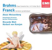 Brahms: Piano Concerto No. 1; Franck: Variations symphoniques