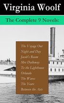 Omslag The Complete 9 Novels: The Voyage Out + Night and Day + Jacob's Room + Mrs Dalloway + To the Lighthouse + Orlando + The Waves + The Years + Between the Acts