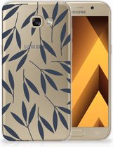 Samsung Galaxy A5 2017 TPU Case Leaves Blue