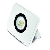 50W LED Schijnwerper Flat PIR Sensor - IP65 3000 Lumen - Koud Wit - Wit