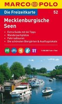 MARCO POLO Freizeitkarte 52 Mecklenburgische Seen 1 : 100 000