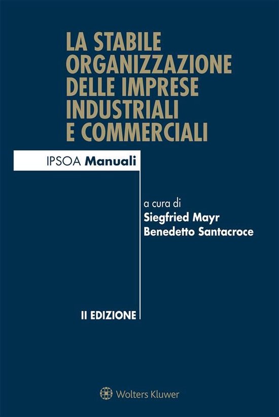 La stabile organizzazione delle imprese industriali e commer ... - cover