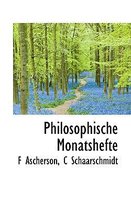 Philosophische Monatshefte