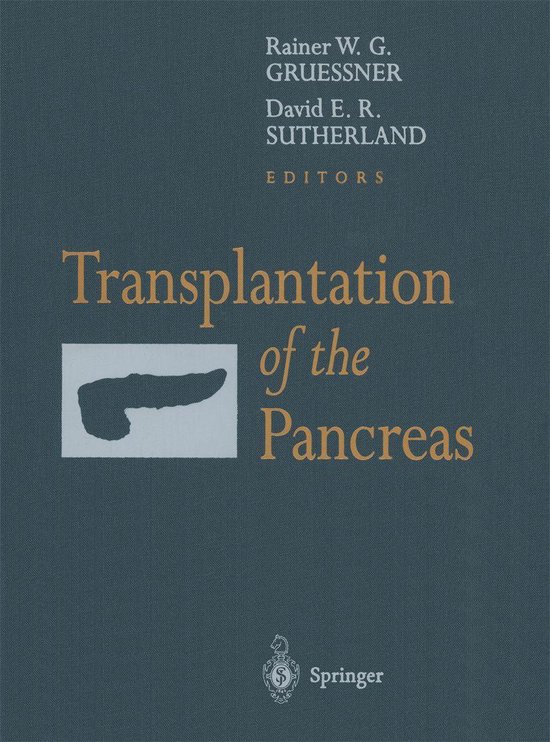 Medicine (R0) - Transplantation of the Pancreas - cover