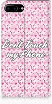 Smartcover Hoesje iPhone 8 Plus | 7 Plus Flowers Pink DTMP