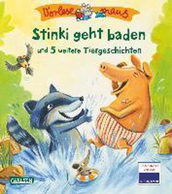 VORLESEMAUS, Band 22: Stinki geht baden und 5 weitere Tierge ... - cover