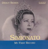 Simionato: My First Record