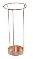 Theelicht Lantaarn met hengsel -  Zwart - Ø 24 x 14 cm