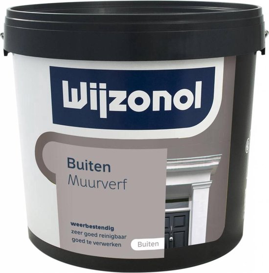 Temerity bizon Majestueus Wijzonol Buitenmuurverf - 1 Liter - Wit | bol.com