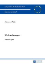 Europaeische Hochschulschriften Recht 5850 - Werkwohnungen