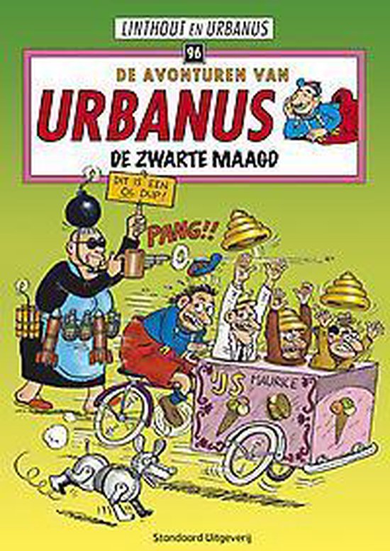 Cover van het boek 'Urbanus / 096 De zwarte maagd' van  Urbanus en W. Linthout