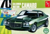 1:25 AMT 0855 1970 1/2 Baldwin Motion Camaro - Molded in Green Plastic Modelbouwpakket