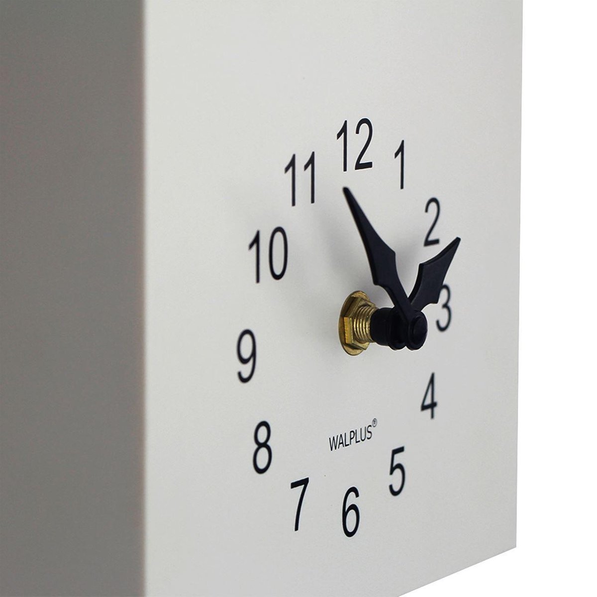 Wholsale Klok - Wandklok Koekoek - Taupe - 24x27x9cm voor je winkel