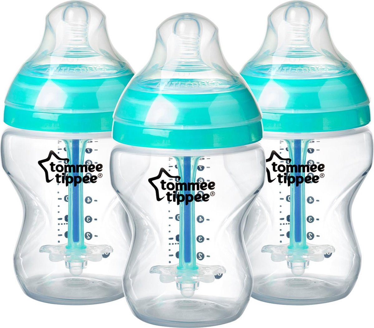 Tommee Tippee AntiKoliek Babyflessen 260 ml 3 Stuks