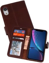 Rico Vitello Mocca Echt Leder Hoesje voor iPhone XR