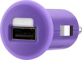 1x1A MICRO CAR CHARGER. PURPLE