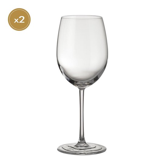 2x Rode Wijn Glazen - 58 cl - Jamie Oliver Waves Wijnglas Wijnglazen | bol.com