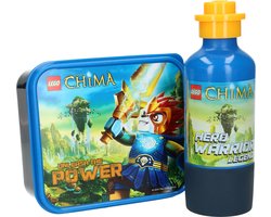 LEGO Drinkfles en Broodtrommel - Legends of Chima