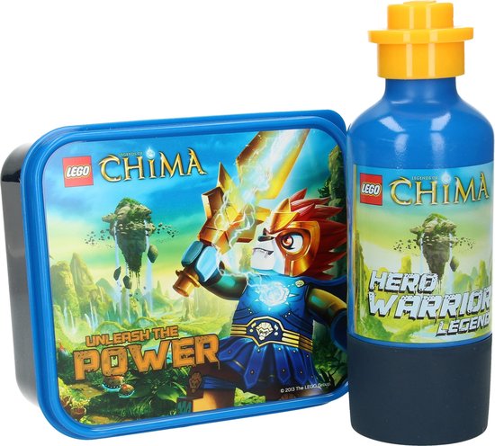 Lego Lunch Set Legends of Chima Bleu