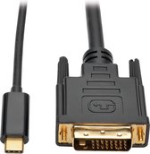 Tripp Lite U444-006-D video kabel adapter 1,8 m USB C DVI-D Zwart