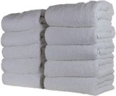Katoenen Handdoek – Wit - Set van 9 Stuks - 70x140 cm - Heerlijk zachte badhanddoeken