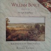 1-CD WILLIAM BOYCE - THE EIGHT SYMPHONIES - BOURNEMOUTH SINFONIETTA / RONALD THOMAS (the disc is excellent, a small notation in the booklet!)