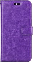 Cyclone cover paars wallet hoesje OnePlus One 3