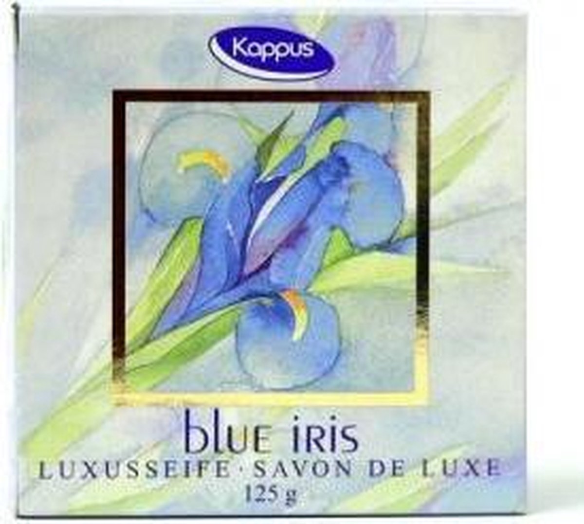 Kappus Blue Iris Luxe - 125 g - Zeep | bol.com