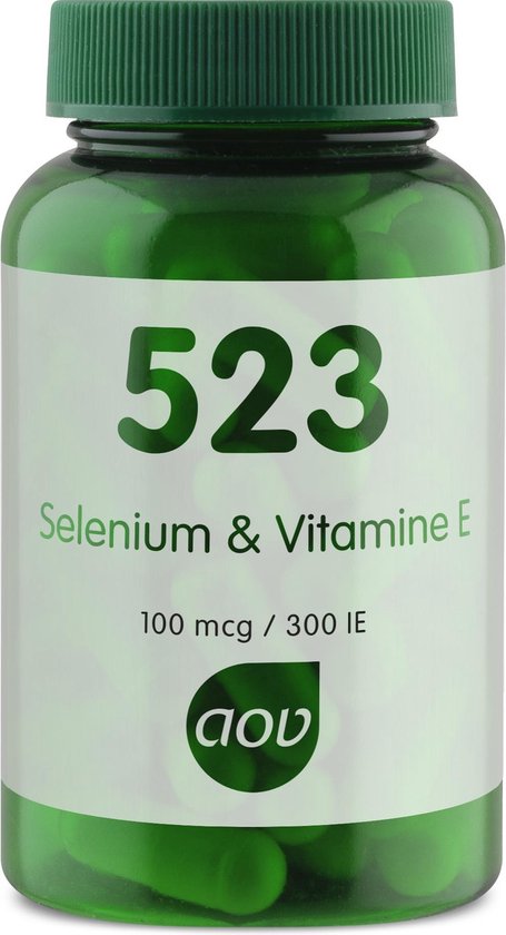 AOV 523 Selenium & Vitamine E - 60 capsules  - Mineralen - Voedingssupplementen