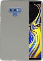 BackCover Hoesje Color Telefoonhoesje voor Samsung Galaxy Note 9 - Grijs