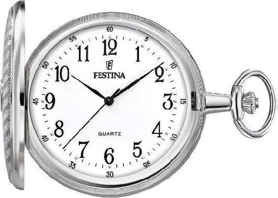 Festina F2021/1 - Zakhorloge - Staal - Zilverkleurig - Ø 49 mm | bol.com